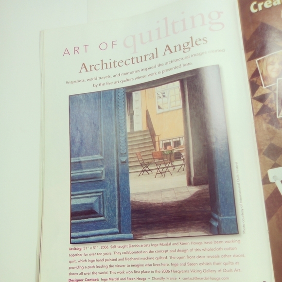 Fons & Porter Love of Quilting Magazine March/April 2007 Batiks Quilt Patterns - Picture 4 of 7